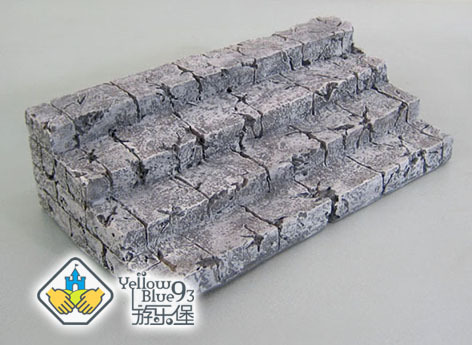 Fort of Amusement Saint - Clothes Myth Combined Resin Scene EX Gray Area Staircase A spot