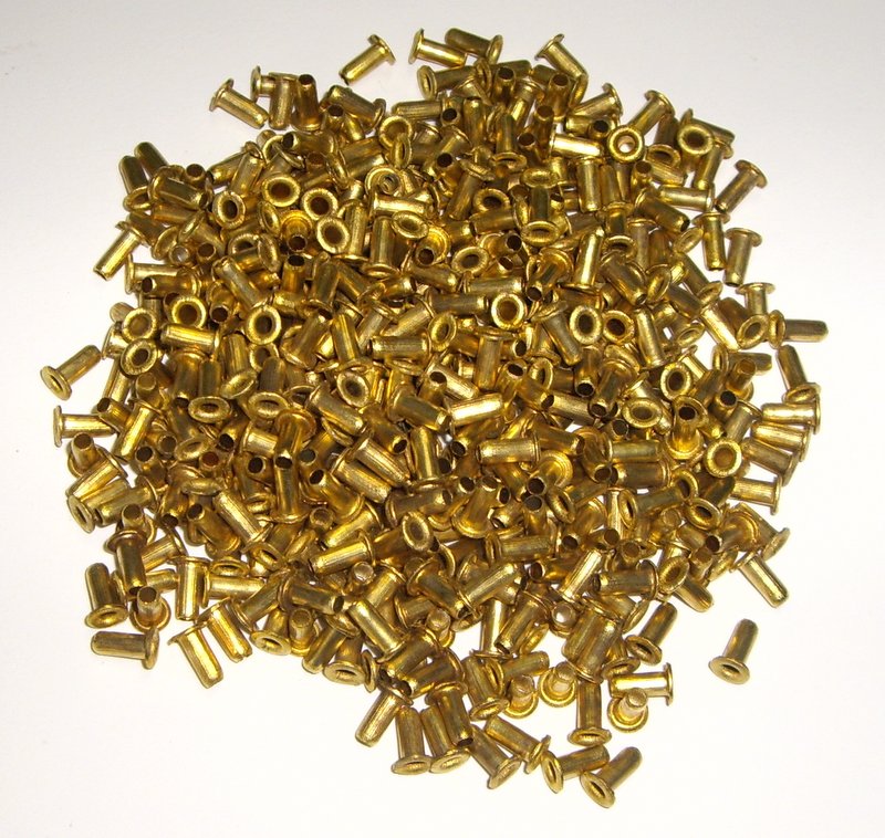 3x5mm Rivets Copper Corns Sells about 500 pieces in a pack