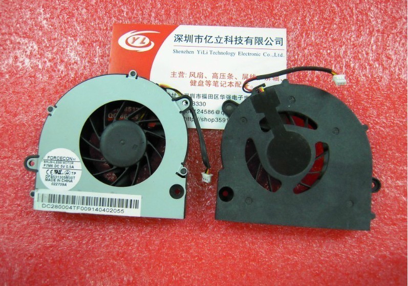 Brand new original installation Toshiba L500 L500 L505 L555 L555 CPU fan DC280004TS0