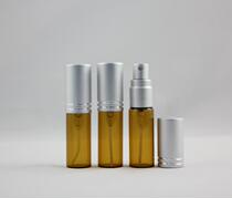 5ML Brown or transparent tube bottle sample bottle glass small spray bottle oil bottle with mist spray