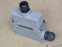 West Bullies Hot Runner 24-pin rectangular heavy-duty connector HDC-HE-024-4 Surface mount ejector