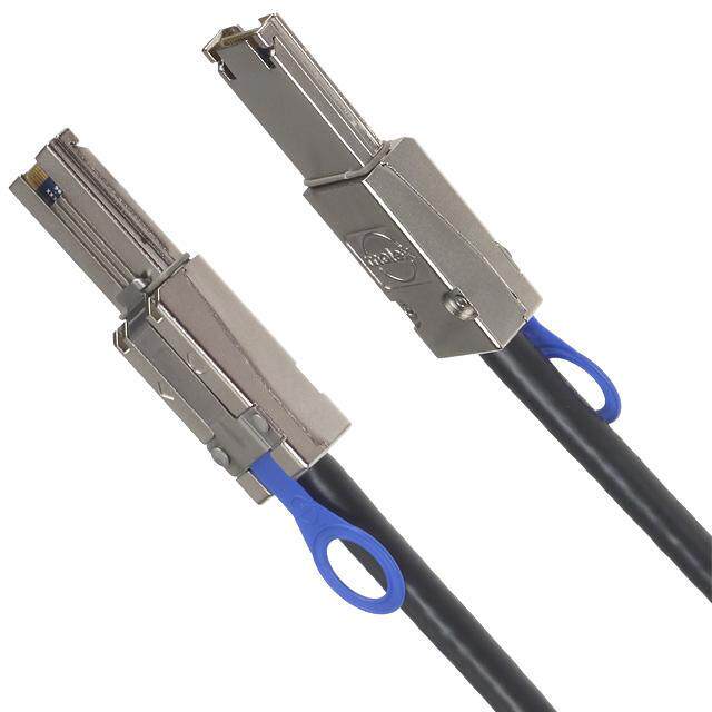 Molex SFF-8088 to SFF-8088 MiniSAS External cable 26P-26P 0 5m 745470310