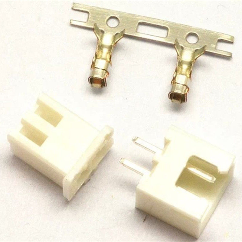 XH2 54 socket connector pitch 2 54MM connector plug straight pin base terminal white rubber shell