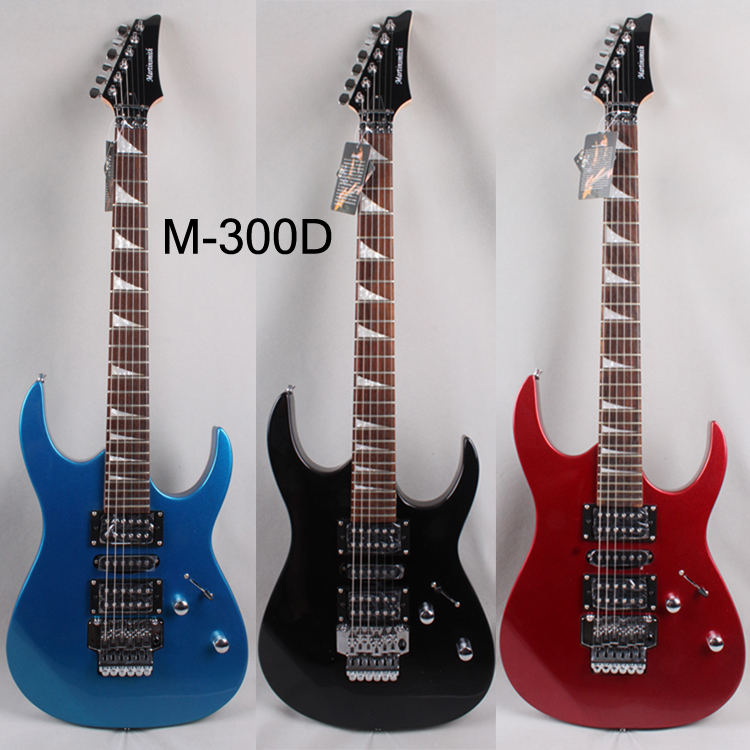 martinsmith M300D heavy metal 24 pint double rocking electric guitar ultra cool rock the most trendy electric gigi it-Taobao