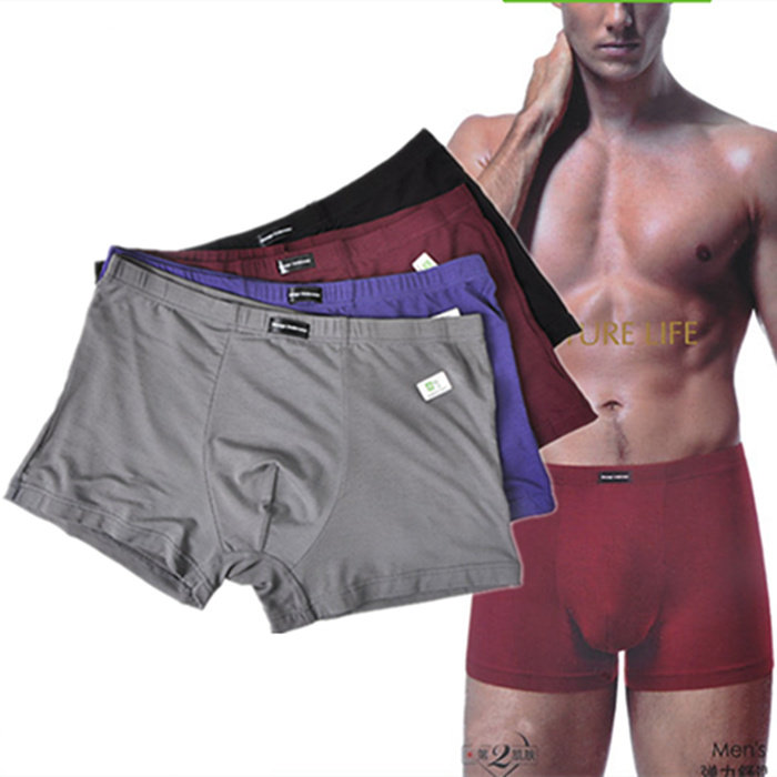 Promotion Bamboo Fiber Men's Underwear Four-corner Pants Suck Sweat and breathable deodorant Ultra Shuang 9415 Huyuki Song 6