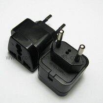 WD-9C-1 Brazil conversion socket European plug European switch South America travel adapter