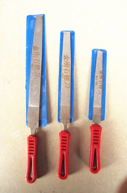 Diamond filing knife alloy filing knife diamond filing knife large plate file flat file flat file