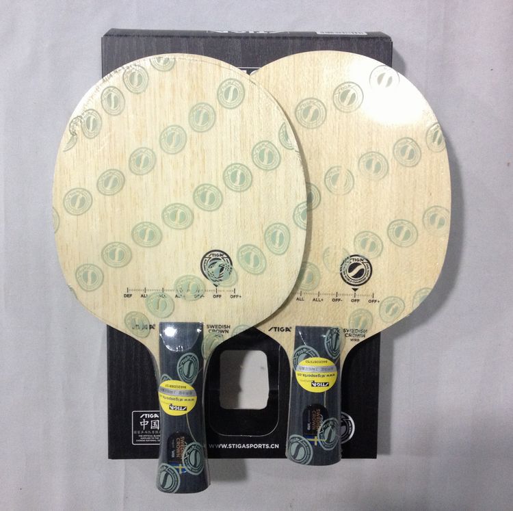 Sky wide Sporting STikka's domestic underfloor Swedish crown line goods table tennis racket