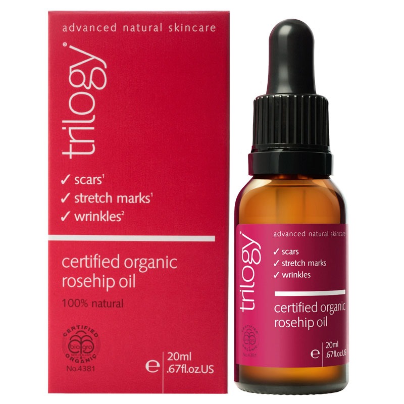 趣乐活Trilogy有机野玫瑰果油20ml