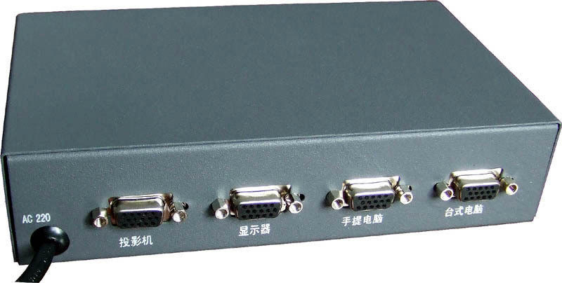 3 in 2 out of VGA allocator VGA switches 3*2 allocator