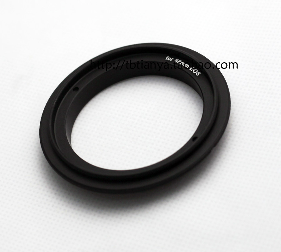 58mm Screwed lens upside down EF bayonet fuselage inverted ring