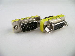 Male-to-female VGA head VGA adapter VGA male-to-female adapter 15 holes to 15 pins