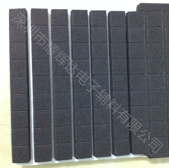 Single-sided adhesive EVA non-slip foot pad Self-adhesive EVA expanded sponge anti-shock pad Specifications: 10 * 10 * 3mm