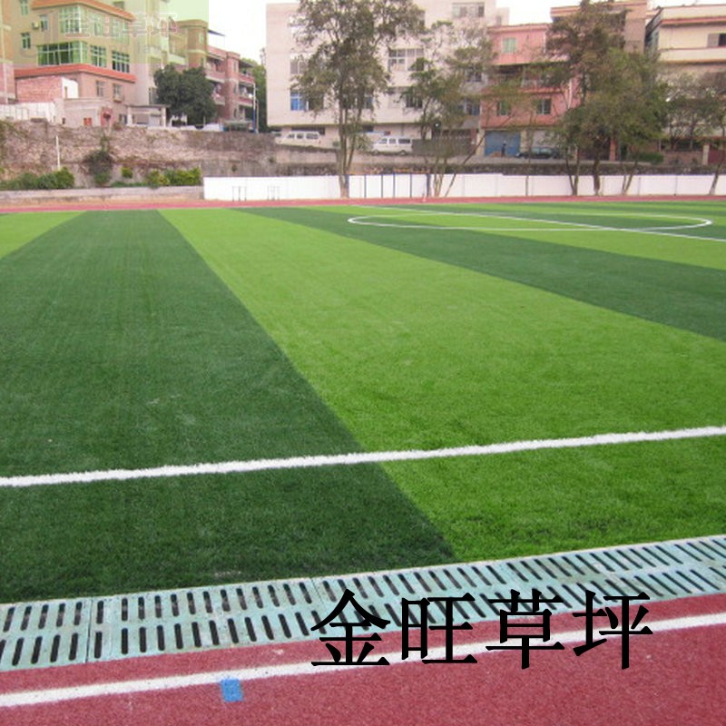 Guangzhou artificial turf 50mm imported football field lawn carpet artificial professional sports includes construction