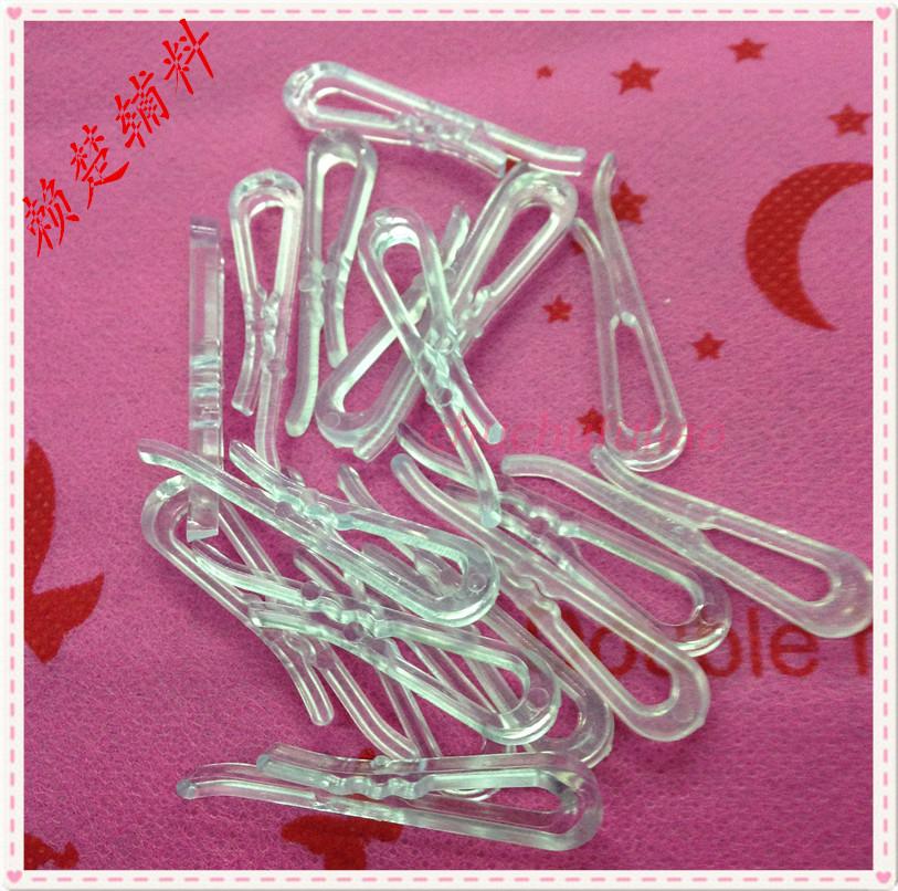 Shirt clip cuff clip Transparent plastic clip toothed clothespin DIY decorative clip PAPER clip 1 yuan 12