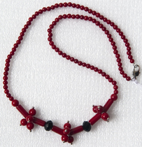 Imitation red stone coral Tibetan accessories Tibetan Necklace neck chain fashion chain SHXL-0025