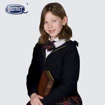 Alice English College Girls Stranded Zipper Cardigan M-8139-A