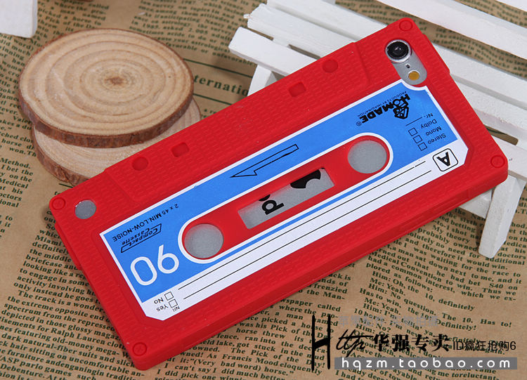 Retro tape cassette Apple iPod touch 5 protective case touch5 protective case silicone soft case