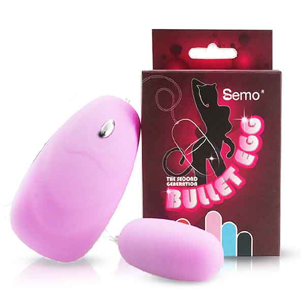 SEMO感性时刻情趣用品跳蛋强力震动静音防水变频男女性自慰器成人