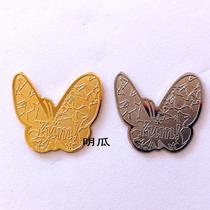 KFC pin KFC badge PINS commemorative badge badge collection Butterfly is coming brooch 2 pieces 1 set