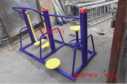 Outdoor outdoor fitness equipment Community Park square fitness path Space waist twister walking combination equipment