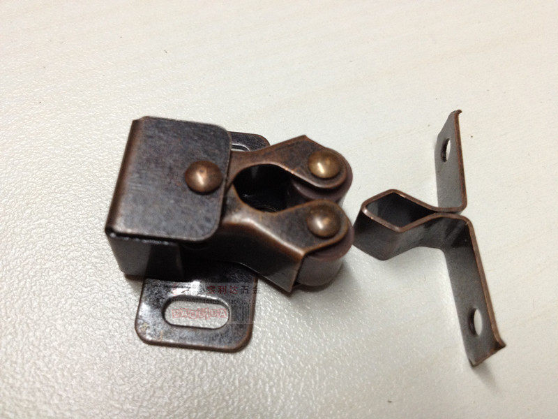 Upscale thickening of ancient bronze touch beads Magnetic clamps furniture Jumpstart Door Touches Cabinet Suction Whole Cabinet Magnetic Touch Furniture A Small Door Suction