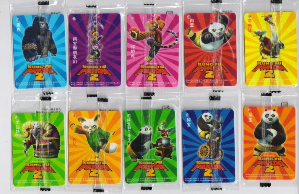 Orion Pai Fu Kung Fu Panda Set Card New Unopened