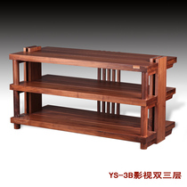 Sound element YS-3B film and television double three layer solid wood rack sound frame equipment rack cabinet (outlet store)