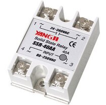 Single phase AC solid state relay SSR-40AA AC control AC
