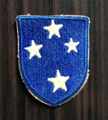 The original chapter army trimming version of the Vietnam war 23 infantry division American architect TCU OG107 M65