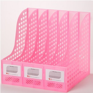 Fuqiang FQ8826 six-grid data rack finishing rack pearlescent color file rack File bar file frame