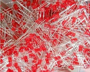 3MM red light luminotron in red light