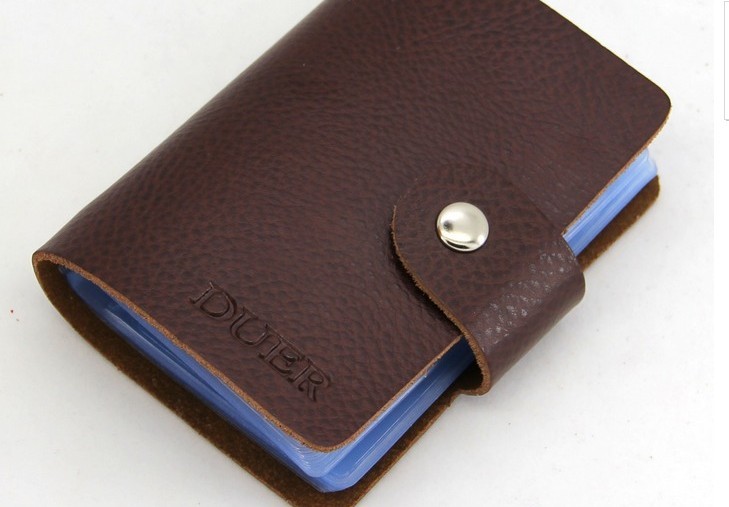 Book to do all kinds of headlayer cow leather genuine leather card bag business card bag bankcard bag
