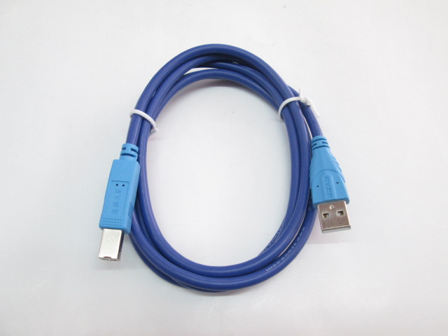 1 5M length brand new original set deep blue USB print meter machine data transmission line full copper core 2 0 version high speed wire rod