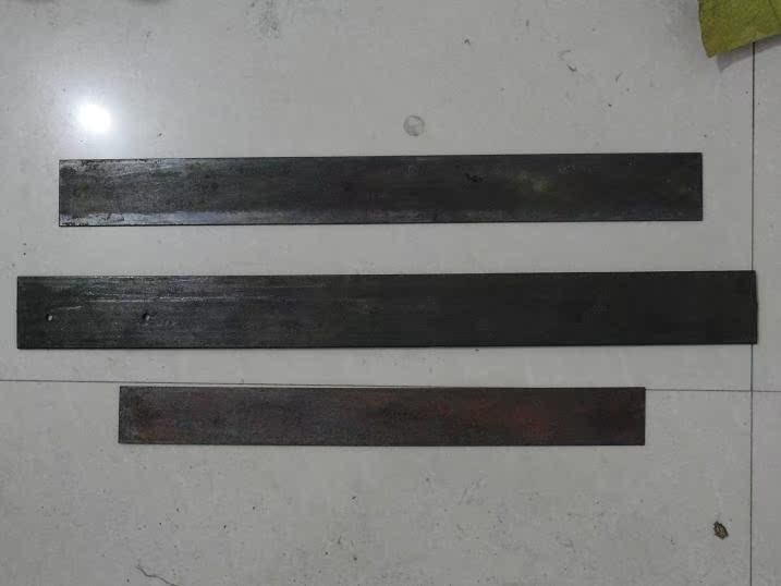Small size front steel knife embryo strip front hacksaw blade high-speed mesh strip can be used as a knife 1 8*11*158