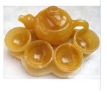 Extremely-treasured rice-yellow jade pendulum piece of wine with wine
