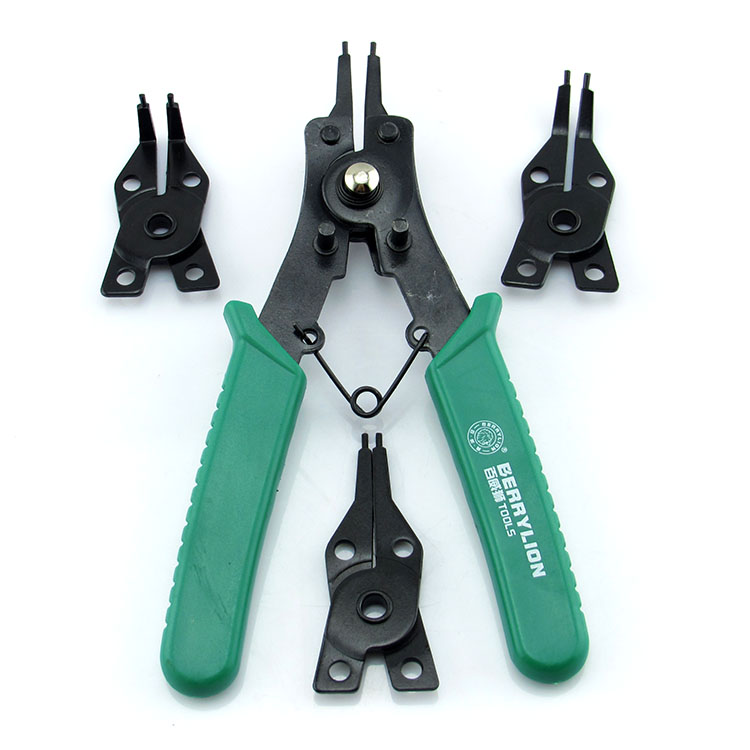 Budweiser lion 4 in 1 multi-function snap ring pliers C-type snap ring pliers snap ring pliers spring disassembly pliers