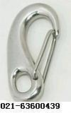 304 stainless steel D-shaped shackle bow shackle egg-shaped shackle 70MM