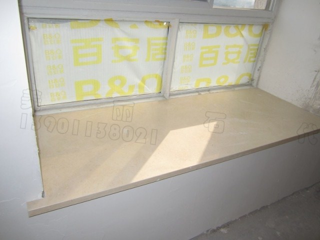 New Simi marble window sill bay window sill stone bay window Egyptian beige window sill