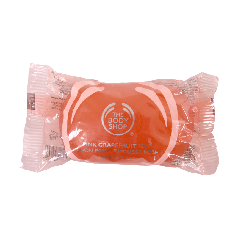 The Body Shop/美体小铺 粉红西柚葡萄柚洁肤皂沐浴皂香皂 清洁