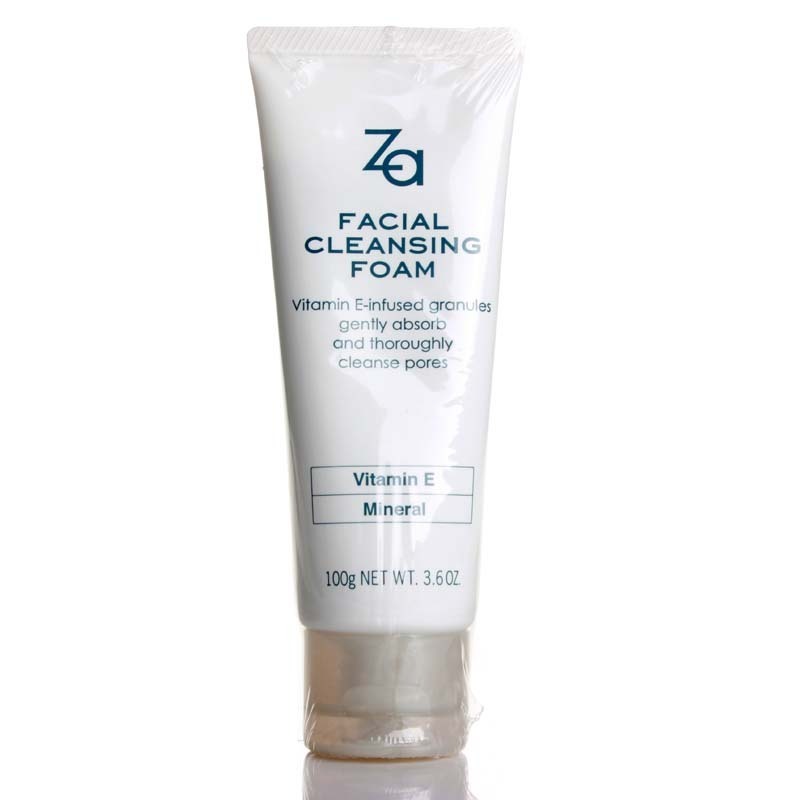 【天猫超市】Za姬芮洁面膏100g 维生素按摩颗粒洗面奶深层清洁