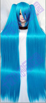 HATSUNE MIKU 120CM DARK BLUE MATRYOSHKA HATSUNE RYUJIN HATSUNE COS PLAY WIG