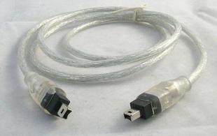 1394 line small to small 4-pin to 4-pin transparent shielded acquisition line DV data line 1 5 meters