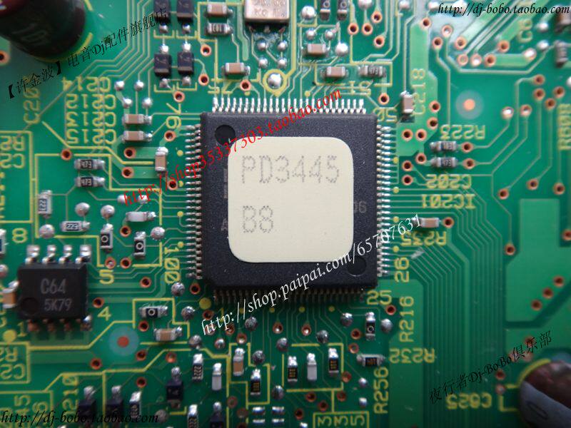 Original PIONEER PIONEER CDJ-1000mk2 MOTHERBOARD SOUND EFFECT CHIP PD3445B8 PD3445A8