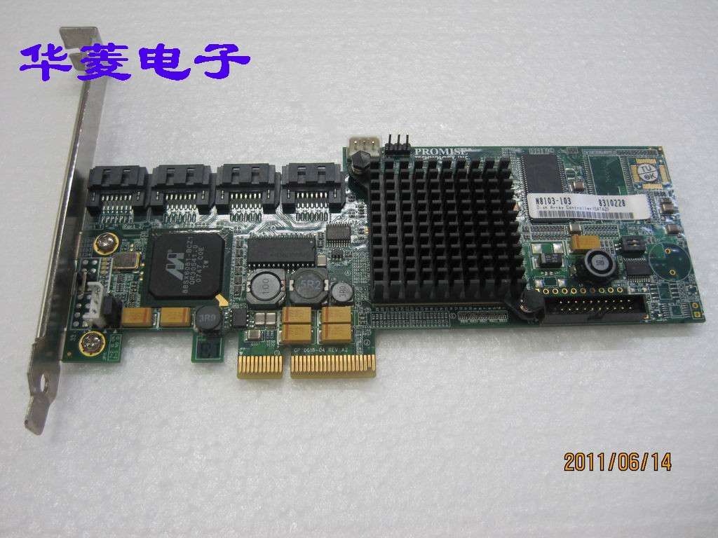 Spot color new original dress Promise SuperTrak EX4350 4 ports SATAII RAID