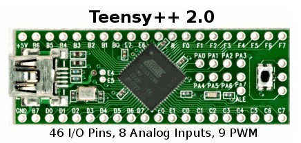 Teensy 2 0 USB AVR development board Keyboard mouse ISP U disk experiment board AT90USB1286