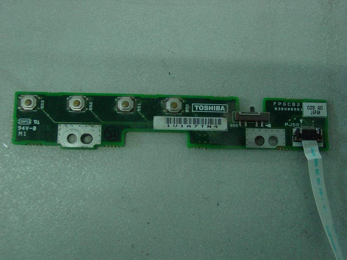 Toshiba 1800 laptop switch control board original installation is well used 