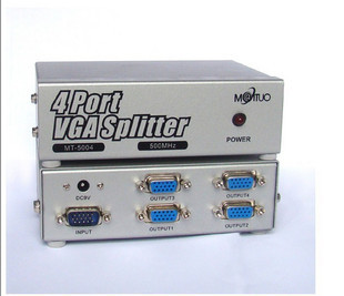Maxtor MT-5004 500MhzVGA one point four splitter 1 computer sharing 4 monitors