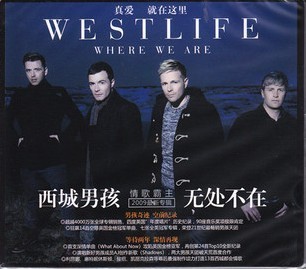 正版专辑|西城男孩 Westlife 无处不在 CD 真爱 就在这里