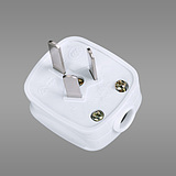 10A plug three-eye plug 3-eye socket household triangle plug three-pin plug